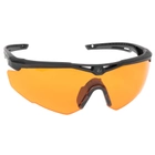 Балістичні окуляри Revision StingerHawk з прозорими й бурштиновими лінзами Чорний 2000000130224 - зображення 5