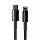 Кабель Baseus CATLWJ-01 Tungsten Gold Type-C to Lightning PD 20W 1м black