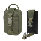 Медицинский подсумок (аптечка) Dozen Quick Release Medical Pouch "Olive"