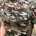 Тактическая футболка с коротким рукавом Lesko A159 Camouflage CP XL мужская - изображение 4