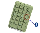 Числовая bluetooth клавиатура BOW 22 клавиши аккумуляторная Зеленая - изображение 7