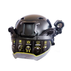 Тактические очки с Рельсовым Креплением для шлема FAST MICH ClefersTac S81 - Маска для шлема 3мм, Баллистические очки, Защитная маска на каску (50230759) - изображение 3