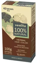 Barwnik ziołowy Venita 4.0 Brown 100 g (5902101519281) - obraz 1