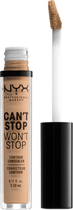Консилер для обличчя NYX Professional Makeup Can`t Stop Won`t Stop Concealer 09 Medium Olive 3.5 мл (800897168629) - зображення 2