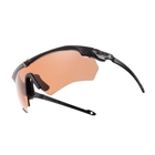 Баллистические, тактические очки ESS Crossbow Suppressor One с линзой Hi-Def Copper - бронзовая, высокой контрастности. Цвет оправы: Черный. - изображение 3