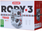 Klatka modułowa dla gryzoni ZOLUX Rody 3 Trio czerwona 41x27x53cm (DLZZOUKLA0033) (3336022060232) - obraz 2