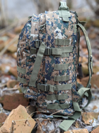 Тактический рюкзак St.Baos 601 военный рюкзак на 40 литров Пиксель marpat (601-marpat) - изображение 8