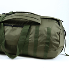 Баул рюкзак тактичний водонипроникний тришаровий 120л Олива - зображення 7