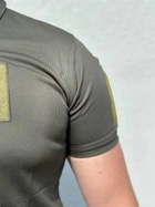 Військова футболка-поло Coolmax Туреччина L олива CNG-03 - зображення 4