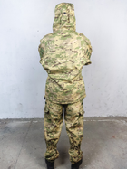Куртка парка анорак військова форма бавовна 100% камуфляж multicam MTP 48-50, зріст 3/4 - зображення 6