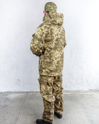 Куртка парка анорак військова форма бавовна 100% камуфляж піксель ЗСУ МM14 56-58, зріст 5/6 - зображення 8