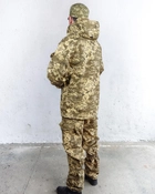 Куртка парка анорак військова форма бавовна 100% камуфляж піксель ЗСУ МM14 52-54, зріст 5/6 - зображення 8