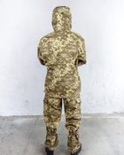 Куртка парка анорак військова форма бавовна 100% камуфляж піксель ЗСУ МM14 48-50, зріст 5/6 - зображення 7