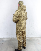 Куртка парка анорак військова форма бавовна 100% камуфляж піксель ЗСУ МM14 48-50, зріст 5/6 - зображення 8