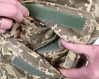 Куртка парка анорак військова форма бавовна 100% камуфляж піксель ЗСУ МM14 48-50, зріст 3/4 - зображення 7