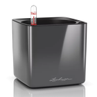 Вазон Lechuza Cube Glossy 14 Антрацит