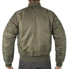 Куртка летная MA1 Sturm Mil-Tec Olive M (Олива) Тактическая - изображение 4