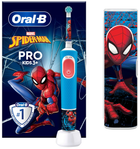 Дитяча електрична зубна щітка Oral-B Pro D103 Kids Spiderman + Футляр (8006540773567)