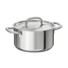 Каструля з кришкою ІКЕА IKEA 365+ 3,0 л нержавіюча сталь (90484244)