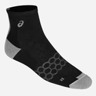 Чоловічі Шкарпетки Asics SPEED QUARTER Чорний, Сірий Уні 35-38 (150228-0904)