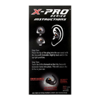 Беруши X-Pro Passive Ear Protection Axil Black (Kali) - изображение 4