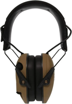 Активні навушники для захисту органів слуху Walkers Razor звукоізолюючі та шумозаглушувальні складані з металевим оголів'ям складні Койот (Kali) - зображення 7