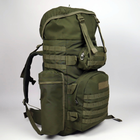 Тактичний рюкзак Nylon 1000 D 80 л Olive - зображення 3