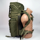 Тактичний рюкзак Nylon 1000 D 80 л Olive - зображення 4