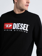 Світшот чоловічий Diesel S-GIRK-N80 A008090IAJH9XX XXL (7US) Чорний (8059010335727) - зображення 3