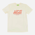 T-shirt męski Diesel T-DIEGOS-A5 A018490GRAM129 M (4US) Jasnoszary (8059010646632) - obraz 3