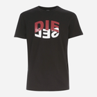 T-shirt męski Diesel T-DIEGOS-N22 A008280HAYU9XX XL (6US) Czarny (8059010150641) - obraz 4