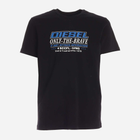 T-shirt męski Diesel T-DIEGOS-K20 A02970RGRAI9XX L (5US) Czarny (8059038029622) - obraz 1