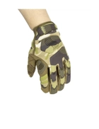 Рукавички тактичні військові-армійські PROTECTOR із захистом кісточок кулака дихаючі, бойові M Multicam BMCP39770 - зображення 4