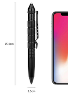 Тактическая ручка-стеклобой Tactical Pen black - зображення 8