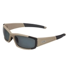 Балістичні, тактичні окуляри ESS CDI із лінзами: Прозора / Smoke Gray. Колір оправ: Terrain Tan. - зображення 4