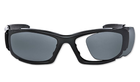 Баллистические, тактические очки ESS CDI с линзами: Прозрачная / Smoke Gray. Цвет оправы: Черный. - изображение 7