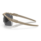 Баллистические, тактические очки Oakley SI Ballistic M Frame 3.0 Цвет линзы: Smoke Gray. Цвет оправы: Dark Bone. - изображение 7