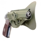 Жесткая полимерная поясная поворотная кобура IMI Defense для пистолетa Макарова (ПМ) под правую руку. - изображение 5