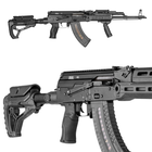 Прорезиненная эргономичная пистолетная ручка FAB Defence Gradus для платформ AK. - изображение 4