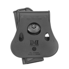 Жесткая полимерная поясная поворотная кобура IMI Defense для S&W M&P FS/Compact под правую руку. - изображение 4