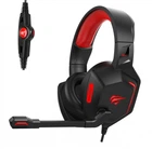 Ігрові навушники з мікрофоном і підсвіткою HAVIT HV-H657D GAMING, USB + 3.5 мм, black