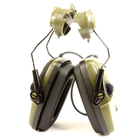 Тактичні активні навушники Howard Leight Impact sport з кріпленням/адаптером до шолома/каски хаки - зображення 4