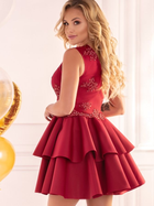 Sukienka Merribel Karieela L Wine Red (5907621607678) - obraz 2