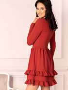 Плаття жіноче Merribel Madelana XL Червоне (5907621606725) - зображення 7
