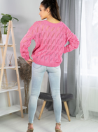 Пуловер жіночий Merribel Gloris S-M Рожевий (5907621615529) - зображення 2