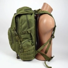 Рюкзак тактичний Tactical 0999 Modular 45 л Olive - зображення 8