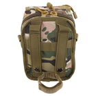 Сумка тактическая многоцелевая через плечо Zelart Military Rangers 9113 объем 1,5 литра Camouflage Multicam - изображение 4