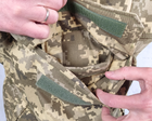 Куртка парка анорак військова форма бавовна 100% камуфляж піксель ЗСУ МM14 52-54, зріст 3/4 - зображення 6