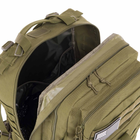 Рюкзак тактичний штурмовий рейдовий SP-Sport 5508 об'єм 38 літрів Olive - зображення 8