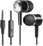 Проводные наушники с микрофоном Defender Pulse 427 jack 3,5 Black